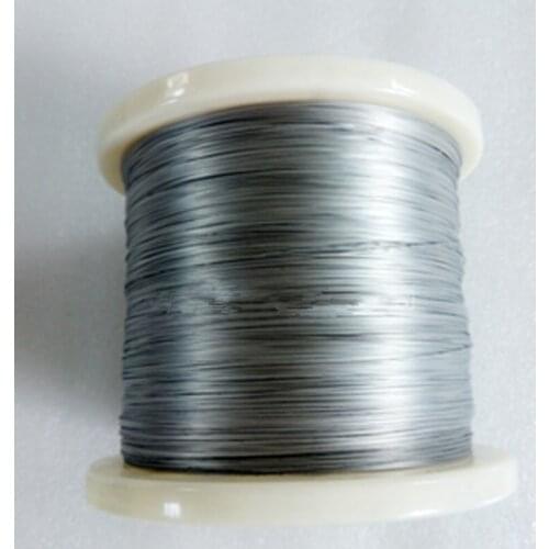 100 Gram D0.1mm - D3mm High purity zirconium wire 99.6% pure zirconium Zr welding silk customize coile wire for evaporation
