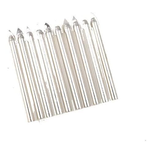 In-line Alloy Drill Woodworking Ceramic Glass Tools Standard Parts Carbide Drill Marble Deep Hole Ceramic Tile Metal Bit Spot