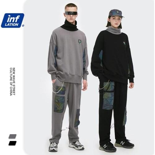 INFLATION Men's Sweatshirts With Collar China