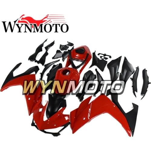 Deep Red Black Complete Fairing Kit For Yamaha R25 R3 2014 2015 2016 2017 2018 Motorcycle Cowling ABS Bodywork Kits
