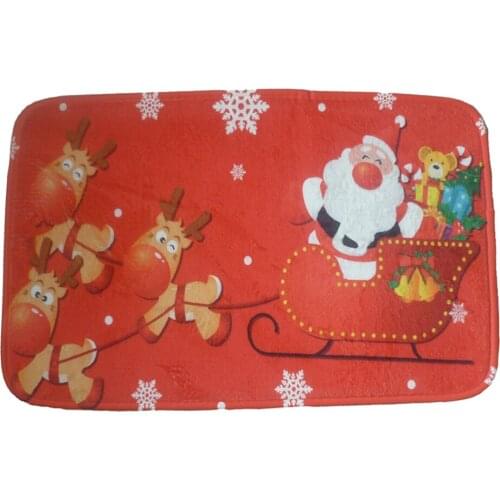 Entrance Mat 59x38cm Door Mat Non- Christmas Trees Area Rug Doormat