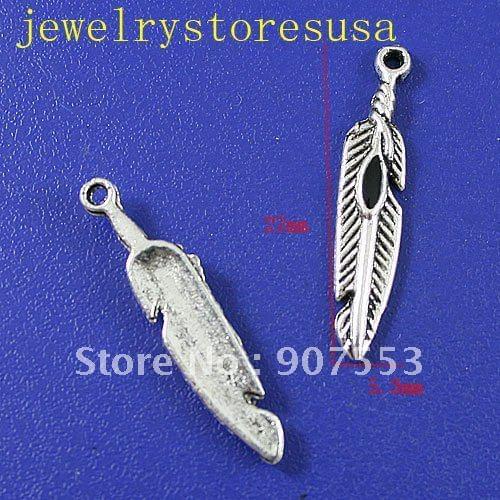 50Pcs Beautiful dagger Pendants Findings h0352