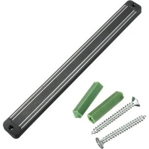 New Wall Mount Magnetic Knife Scissor Storage Holder Chef Rack Magnet Strip Organizer Practical Kitchen Tools Pub Bar Organizer