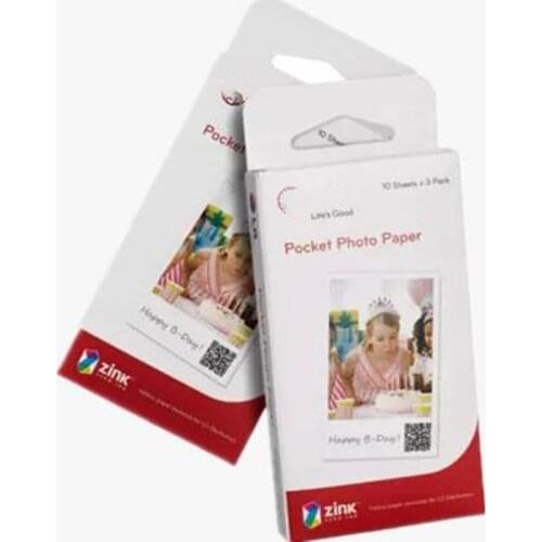 Original sales 30 60 sheets photographic Zink PS2203 Smart Mobile Printer for LG PD269 PD251 PD261 PD233 PD239 photo Papers