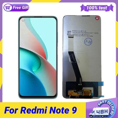 Original 6.3'' Display for Xiaomi Redmi Note 9 LCD Display Screen Touch Digitizer Redmi Note9 Repair Parts Lcd Screen