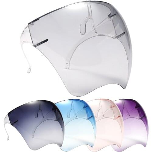 Outdoor full mirror cover unisex oversized shield sunshade sunglasses anti-fog and water-retaining lightweight protective cover