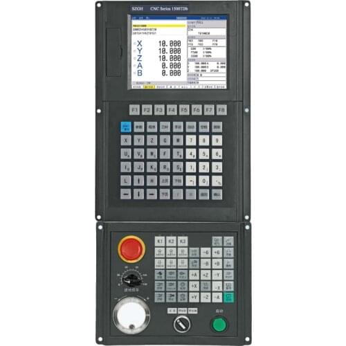 Vertical CNC lathe 5 Axis controller total solution SZGH-CNC1500TDc G code stepper servo