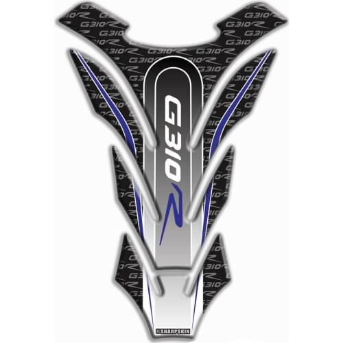 High Quality For BMW G310R g310 r G310 R With LOGO Motorcycle 3D Fuel Tank Pad Cover Protector Reflective Decals Stickers