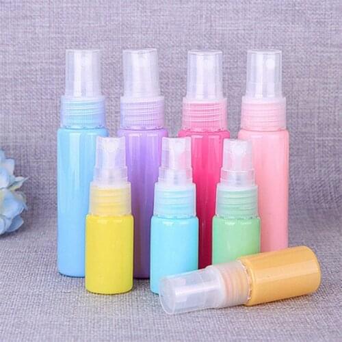 10ml/30ml Mini Portable Plastic Refillable Perfume Bottle With Spray Empty Cosmetic Containers With Atomizer for Traveler
