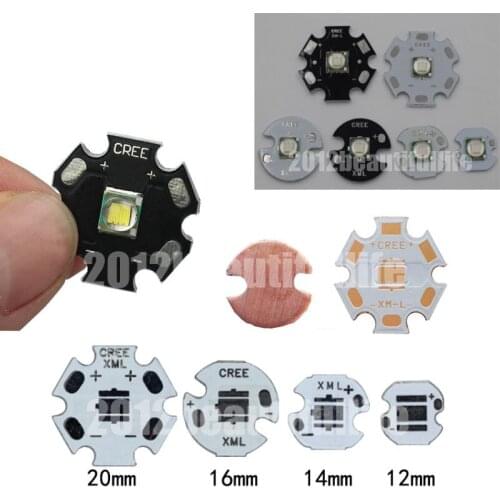 10pcs Ultra Violet/UV 395-400nm High Power Led with 14mm 16mm 20mm pcb