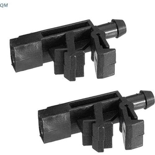 13MF 2pcs Front Windscreen Washer Jet Nozzle Fit For Peugeot 406 605 OE#6438.89 6438.A0