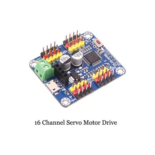 WitMotion 16 Channel Bluetooth PWM Servo Driver Controller Board Module PCB Steering Gear For SG90 MG995 Arduinos And more