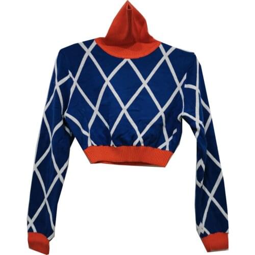 2021 JoJos Bizarre Adventure Golden Wind Guido Mista Cosplay Costume SweaterOnly