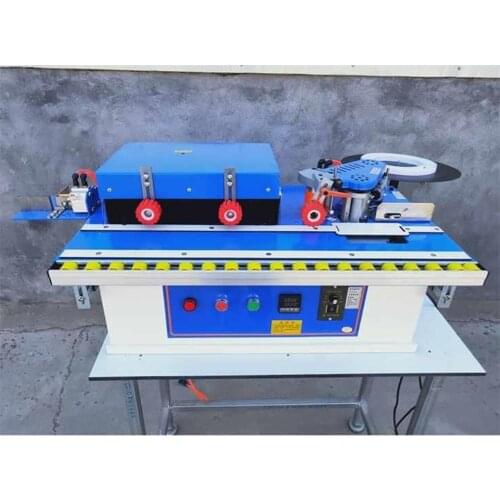 220/110V MY70 Wood Edge Banding Machine With Edge Trimmer Trimming Cutting Woodworking Edge Bander 45kg