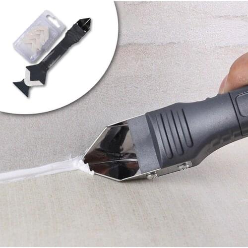 3 in 1 Silicone Remover Caulk Finisher Sealant Smooth Scraper Grout Kit Tools Kitchen Gadgets Accessories