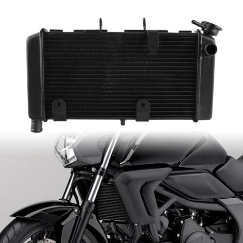 Motorcycle Aluminum Black Radiator Cooling For Honda CTX 700 2014-2018 2017 2016 2015