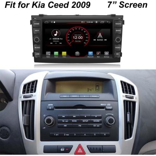 Car Android 10.0 Audio Video Player Fit For Kia Ceed 2008 2007 GPS Navigation Radio Multimedia Stereo Tape Recorder
