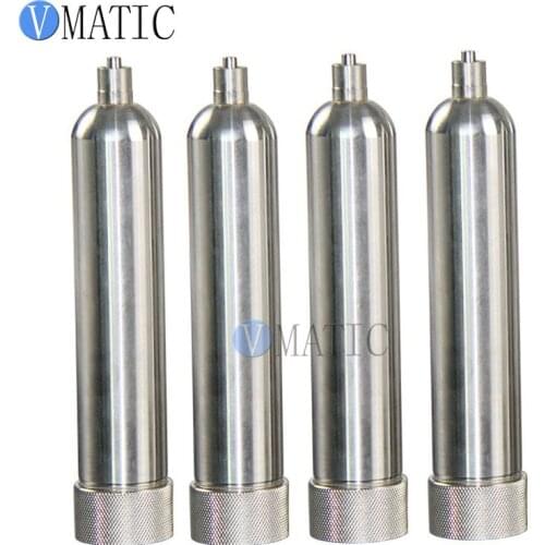Free Shipping 55cc/ml Corrosion Resistant Stainless Steel Cones Glue Dispensing Pneumatic Syringe