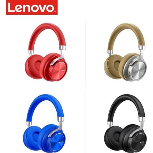Lenovo HD800 Bluetooth 5.0 Wireless Headset Foldable PC Noise Cancelling Gaming Headphone Stereo Sports Running Music Earphone