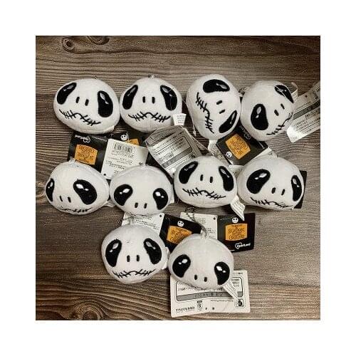 Nightmare Before Christmas Jack Fashion Anime Plush Keychain Pendant Ornament Keychains Cartoon Toy Unisex Gift