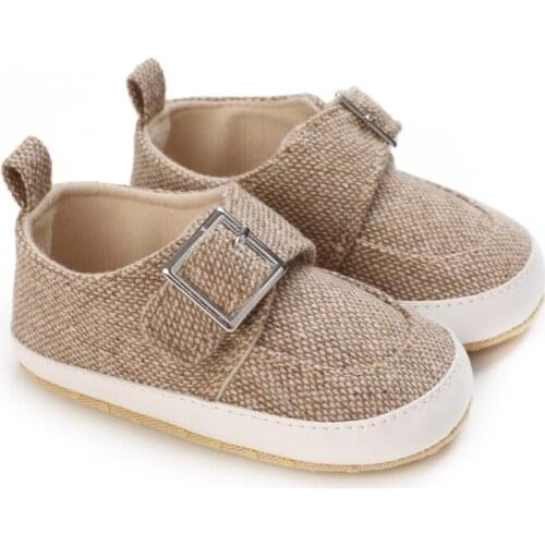 Autumn Fall Cute Baby Boys Buckle Soft-soled Shoes Baby Girls Sports Toddler Shoes Casual Shoes Kids Sneakers First Walkers