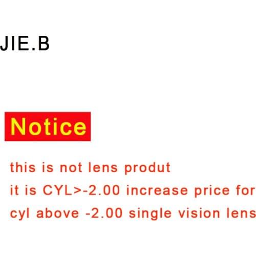 This can't be order alone,Increase used for CYL above -200 single vision lens