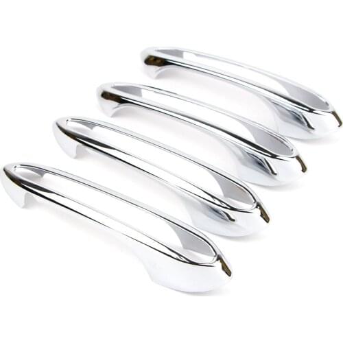 Car Door Handle Cover For 2018 BMW 5 Series Chrome ABS Moulding Trim Decoration