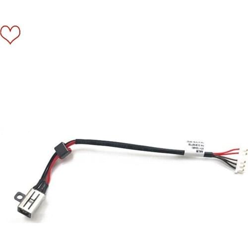 DC Power Jack Cable For Dell Inspiron 17 5758 5759 5755 037KW6 37KW6 AAL20 DC30100TT00 DC Charging Socket Connector Harness
