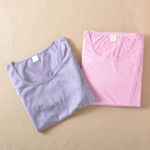 Silk long-sleeve 2017 Long Johns Underwear Set Women Thermal 100% Mulberry Silk Antibiotic M/L/XL Free Shipping