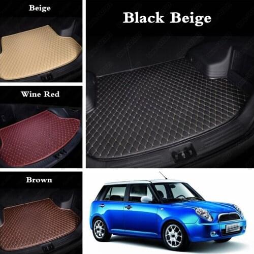 Car Cargo Trunk Liner for Lifan 320 330 520 620 630 720 820 X60 X50 Custom Cargo Liners Auto Boot Liners Car Trunk Floor Mats
