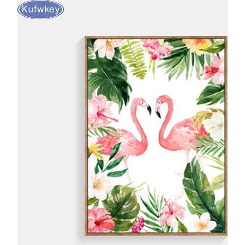 Rhinestone painting flowers crystal Home Decor DIY Diamond painting birds 3D cross stitch pattern diamond embroidery gifts