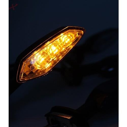 LED Turn Signal Indicator for KAWASAKI Z750 Z750S Z1000 Z1000SX Z250SL ER6F KLR 650 Motorcycle Accessories Light Blinker Lamp