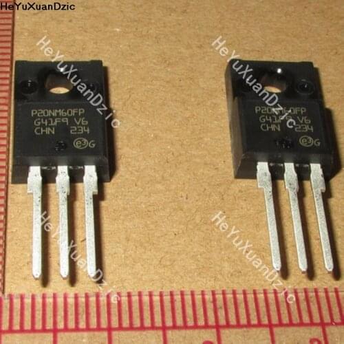 10Pcs/Lot STP20NM60FP STP20NM60 P20NM60FP 20NM60 TO-220F MOSFET N-CH 600V 20A New Original Product
