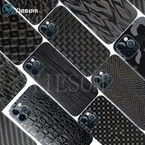 3D Camo Crocodile Snake Skin Back Cover Film For iPhone 12 11 Pro Max Mini XR SE2 XS X iPhone 7 8 6S 6 Plus 12 Pro Phone Sticker