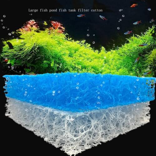50cmx20cmx4cm Aquarium Filter Super Thick Biochemical Filter Plastic Sponge for Aquarium Fish Tank Bio Cotton Foam Skimmer