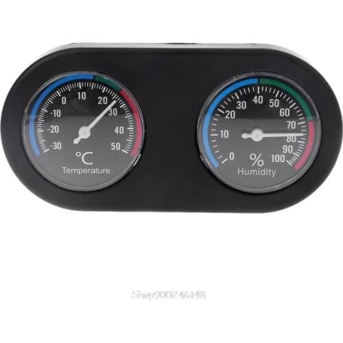 Reptile Tank Thermometer Hygrometer Monitor Temperature and Humidity in Vivarium Terrarium S25 20 Dropship