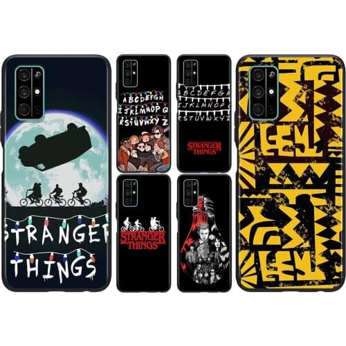Stranger Things For Huawei Honor 50 SE V30 View 20 V20 30i 30S 30 20S 20E 20i 20 Lite Pro Plus Soft Phone Case