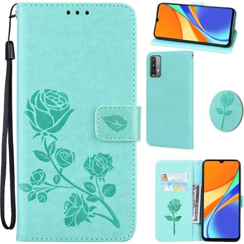 Flower Flip Case For Xiaomi Poco X3 NFC M2 M3 10T Pro Lite Redmi 9 9A 9C 9S 7 7A 8 8A 6 6A Note 9 Pro Max 9S 8 7 6 Pro 8T Case