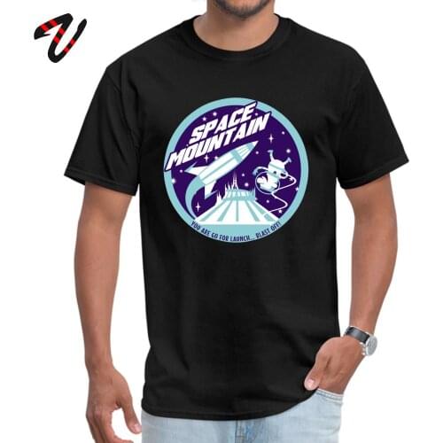 Normal T Shirt Oversized Crewneck SPACE MOUNTAIN (blues) World Of Tanks Mens Tops Tees Europe Short Ramen T-Shirt
