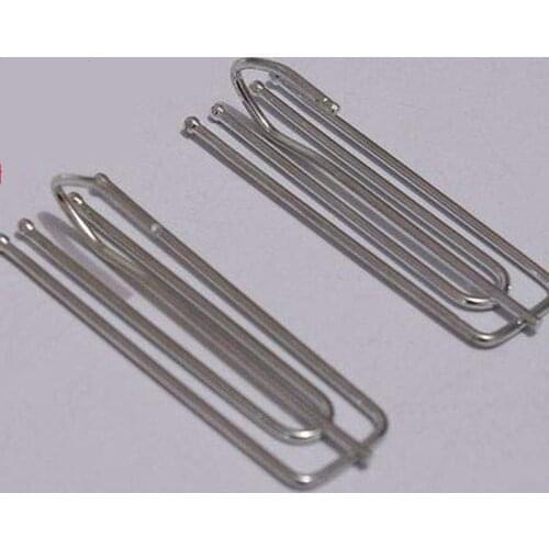 High quality 30PCS/Pair Metal Hooks for curtains curtain rails curtain Accessories hook roman accessories curtains decoration