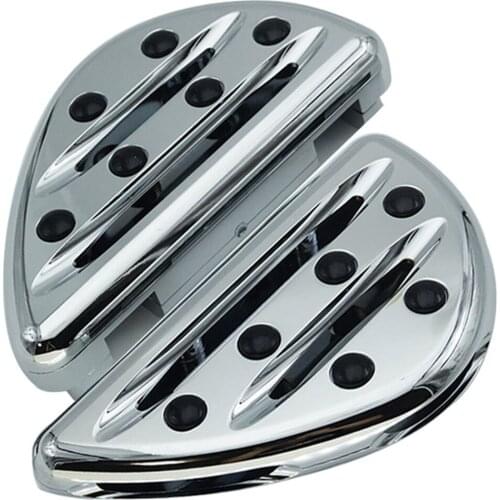 Motorcycle Floorboard Stretched Passenger Special Black Pedal for Harley Touring 1986-2021