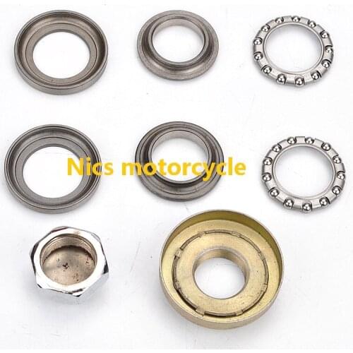 Small off-road motorcycle Head Stem Steering Rod Bearings dirt pit bike Small 70-90-110CC
