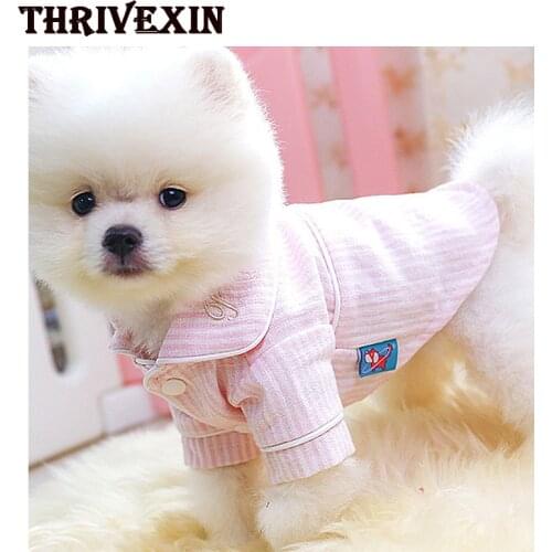 Luxury Dog Pajamas Pet Home Sleepware Jumpsuit Clothes Puppy Shirt Yorkies Chihuahua Bulldogs Teddy Jacket Pet Products