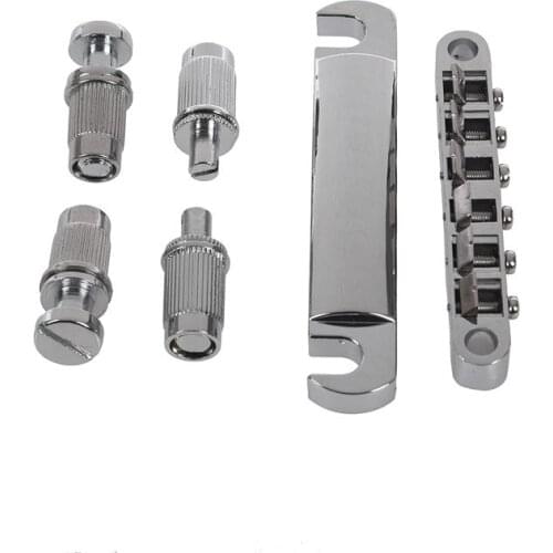 Guitar Tune-O-matic Bridge Tailpiece Tail For Les Paul LP Style 1 Set