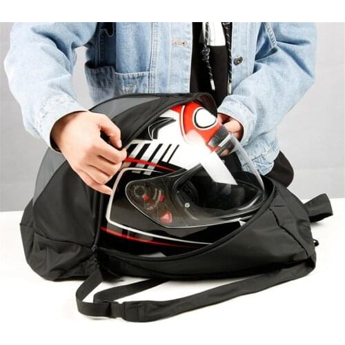 Helmet Bag 28L Motorcycle Backpack Splash-proof Riding Helmet Bag Outdoor Fitness Basketball Sneakers Bag Portable nylon thin