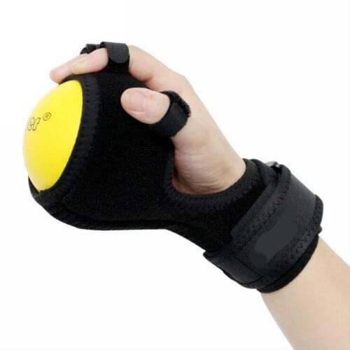 Finger Support Anti-Spasticity Ball Splint Hand Functional Impairment Finger Orthosis Hand Ball Rehabilitation Exercise