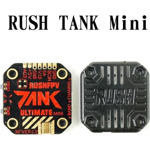 RUSH TANK Ultimate Mini 5.8GHz 48CH 2-8s 800mW Video Transmitter Smart Audio AGC MIC FPV Racing Drone