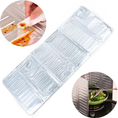 1Pcs Cooking Frying Oil Splashing Protection Gas Stove Oil-Proof Splash Guard Kitchenware Kitchen Against Stove Oil Splash Plate