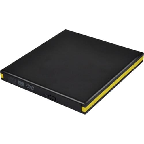 12.7mm Portable USB 3.0 DVD Drive External Optical Drives Enclosure Case Laptop Notebook No Drive