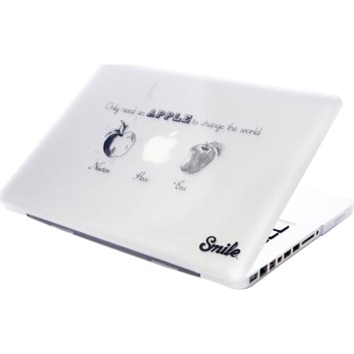 Smile-Macbook 13 ''Unibody Steve Apples case (Macbook Pro 2011-2017)